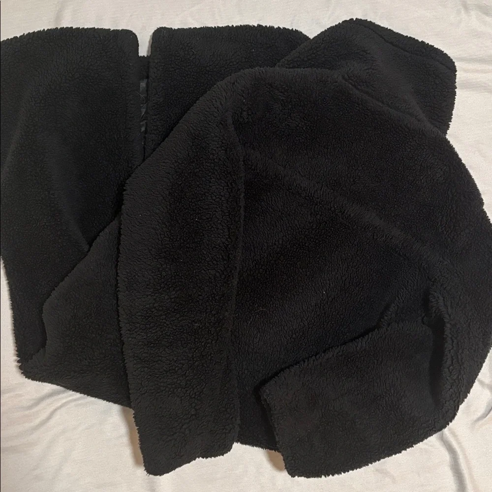Black Faux Fur Coat - Picture 5 of 5